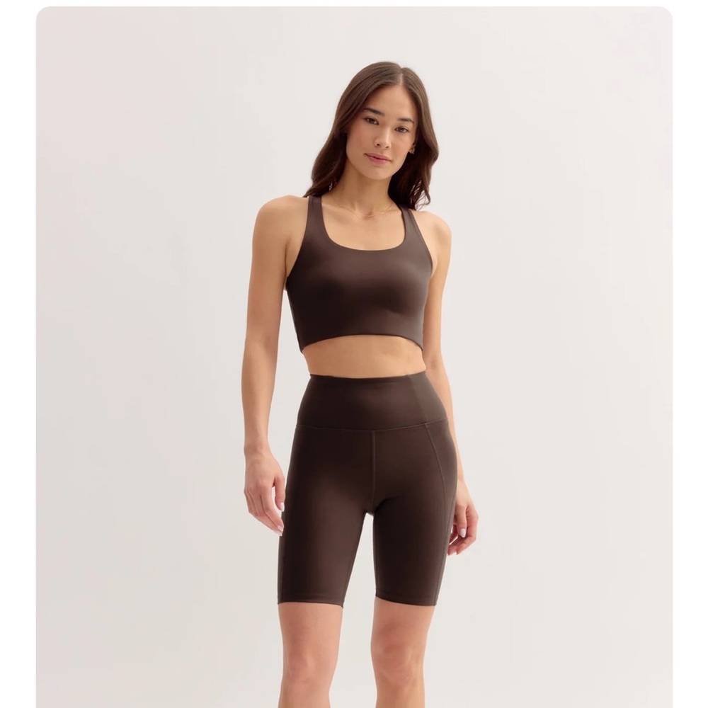 Girlfriend Collective Umber Paloma Racerback Bra